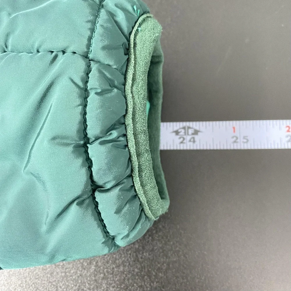 Falls Creek Jacket Girls‎ XL Green Quilted Full Zip Lightweight Insulated Puffer